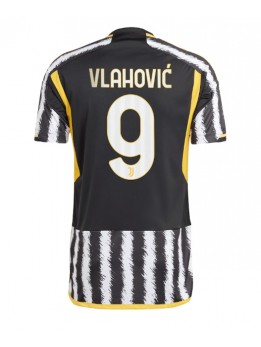 Juventus Dusan Vlahovic #9 Heimtrikot 2023-24 Kurzarm